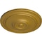 Ekena Millwork Classic Ceiling Medallion (For Canopies up to 5 1/2"), 21 7/8"OD x 2 3/8"P, Pharaohs Gold CM22CLPGS - alternate 2